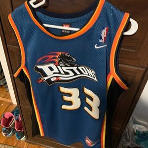 Grant Hill Pistons Jersey